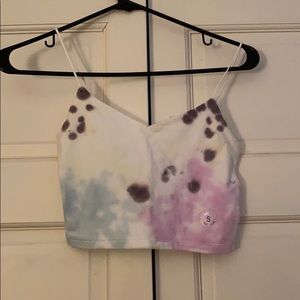 NWT tie dye crop top Size small